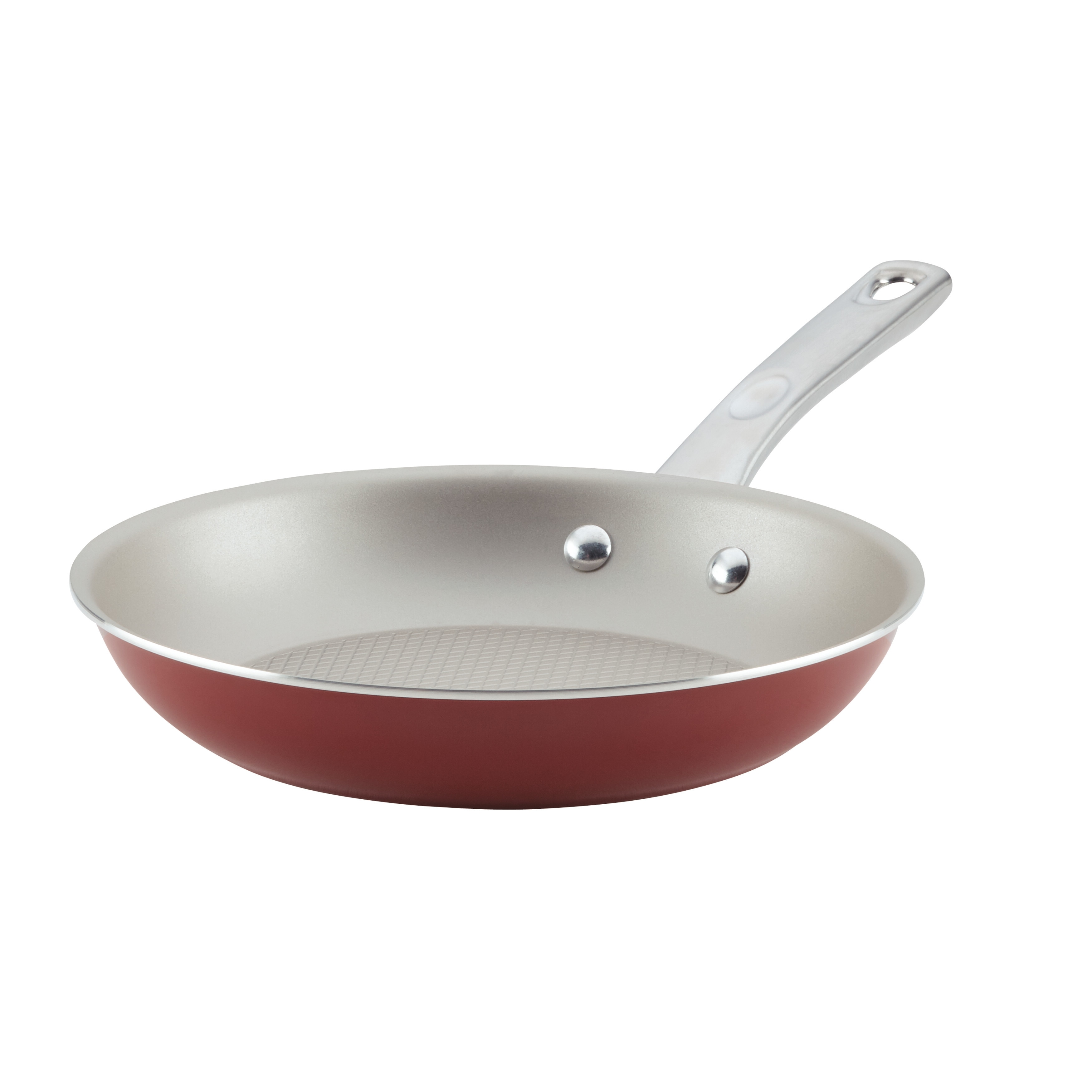 Nonstick Frying Pan with Lid, 10 Inch Frying Pan Nonstick, Enameled Non  Stick F