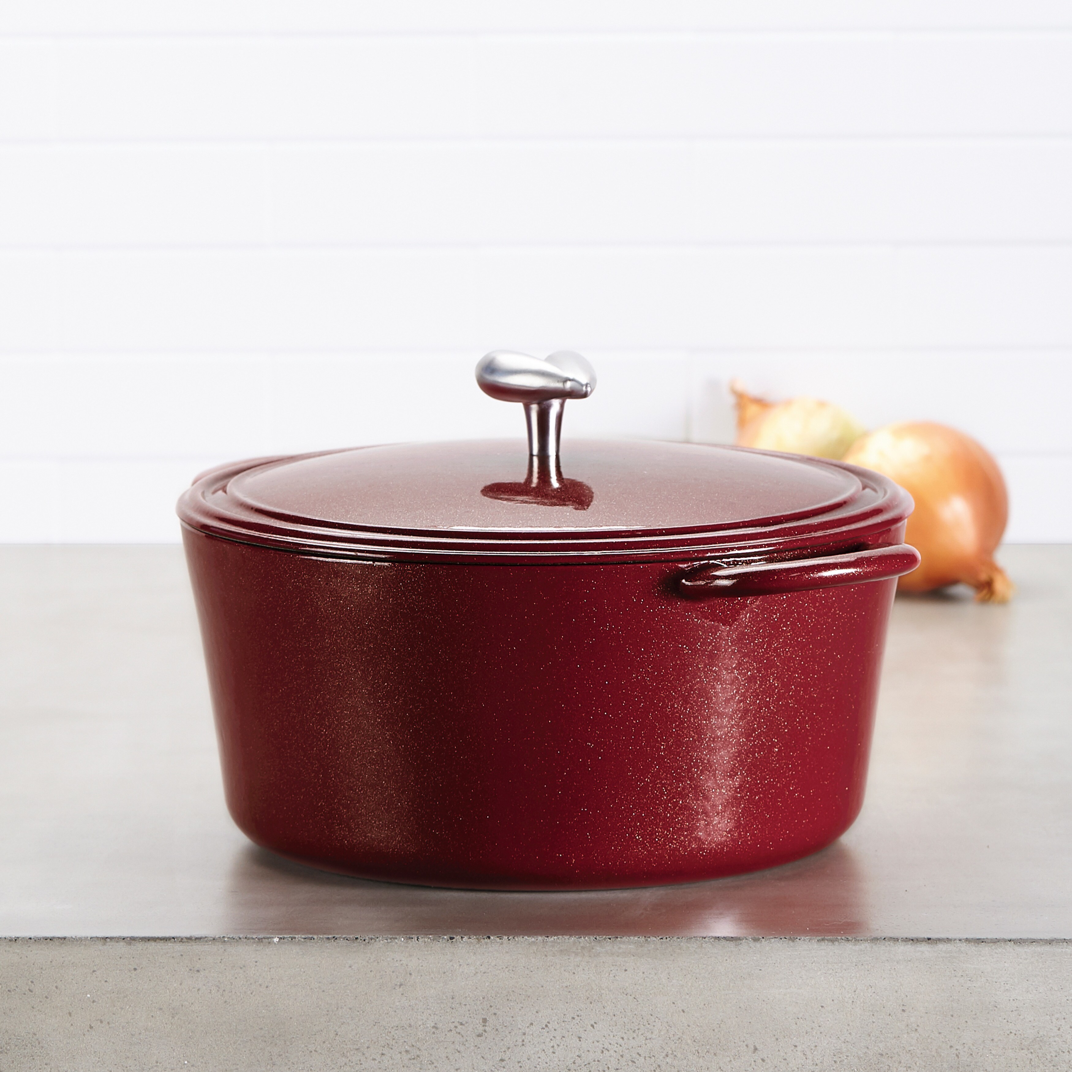 Ayesha Curry Cast Iron Enamel 6 Qt. Dutch Oven Selected As One Of This  Year's Oprah's Favorite Things - Meyer Corporation