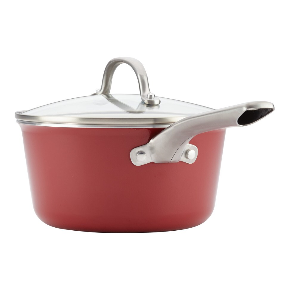 Ayesha Curry Saucepan, Covered, 3 Quart