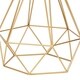 preview thumbnail 5 of 8, Silverwood Celeste 26 Inch Gold Wire Prism Table Lamp, Gold