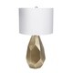 preview thumbnail 4 of 8, Silverwood Celeste 26 Inch Gold Wire Prism Table Lamp, Gold