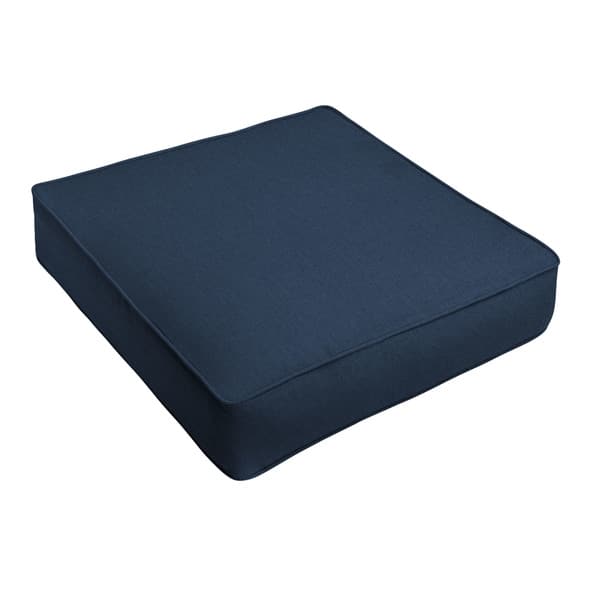 slide 1 of 11, Humble + Haute Sunbrella Spectrum Indigo Corded Outdoor Chair Cushion
