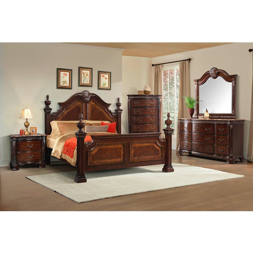 Cambridge Lakeside 5 Piece Queen Size Bedroom Suite