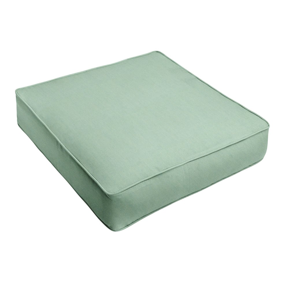 Sunbrella Canvas Spa Corded Indoor/ Outdoor Deep Seating Chair Cushion