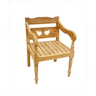 D-Art Collection Teak Wood Denpasar Arm Chair
