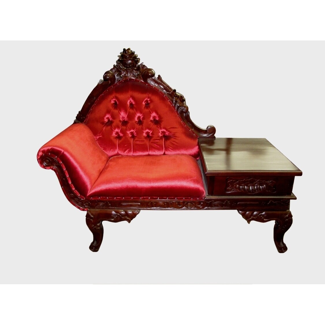 Shop Victorian Telephone Sofa Free Shipping Today Overstock