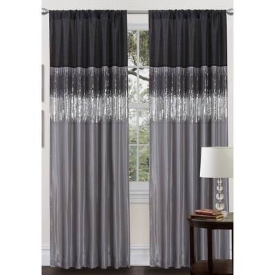 Buy Purple Color Block Curtains Drapes Online At Overstock