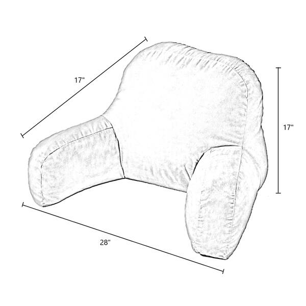 Shop Porch Den Shoalwood Cotton Bed Rest Pillow On Sale Free