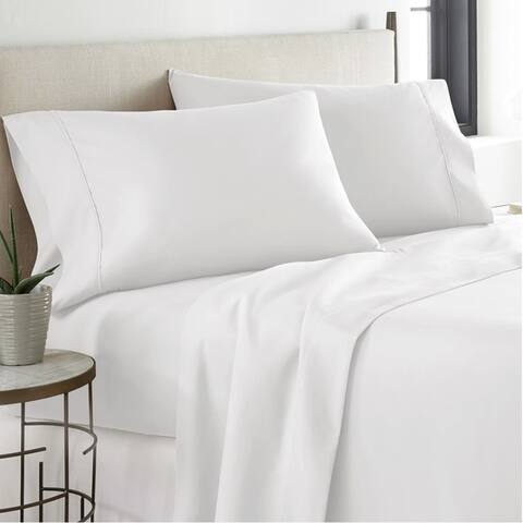 White Polyester Sheet Sets Online At Our Best Hotel Luxury Bed Sheets Set 1800 Series Platinum Collection Deep Pockets Wrinkle Fade