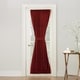 preview thumbnail 7 of 18, Porch & Den Inez Patio Door Window Curtain Panel, Single Panel 54 x 72 - Brick