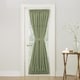 preview thumbnail 10 of 18, Porch & Den Inez Patio Door Window Curtain Panel, Single Panel 54 x 72 - Sage Green