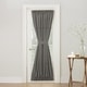 preview thumbnail 11 of 18, Porch & Den Inez Patio Door Window Curtain Panel, Single Panel 54 x 72 - Steel