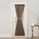 preview thumbnail 8 of 18, Porch & Den Inez Patio Door Window Curtain Panel, Single Panel 54 x 72 - Mocha