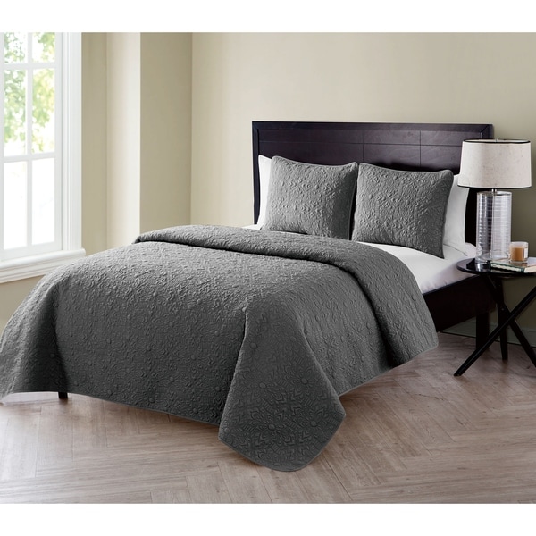 The Gray Barn Rock Creek 3-piece Embossed Quilt Set