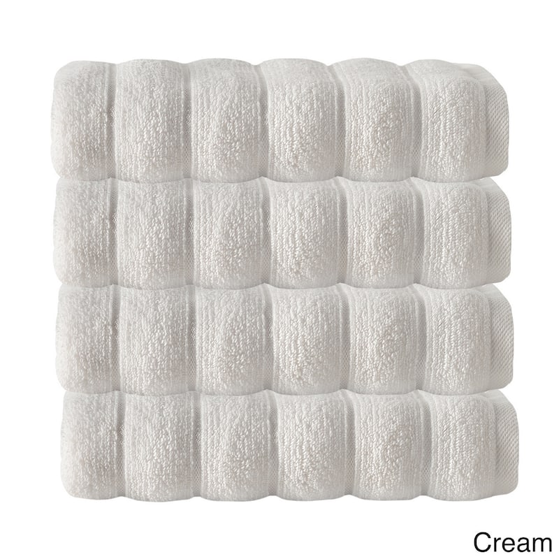 Strick & Bolton Hines 100-percent Turkish Micro Cotton Hand Towels 4-piece Set - 16x28 inches