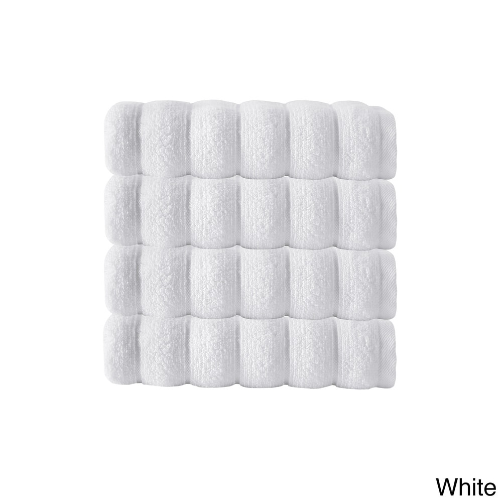 Strick & Bolton Hines 100-percent Turkish Micro Cotton Hand Towels 4-piece Set - 16x28 inches
