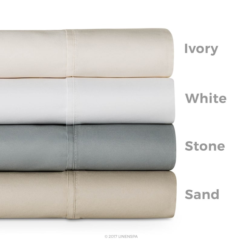 Carbon Loft Clarke 600 Thread Count Soft Cotton Blend Bed Sheet Set