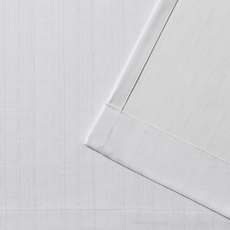 Strick & Bolton LeWitt Thermal Textured Linen Curtain Panel Pair