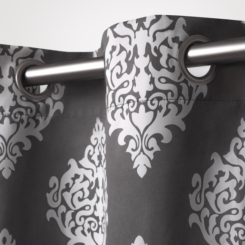 Strick & Bolton LeWitt Thermal Textured Linen Curtain Panel Pair