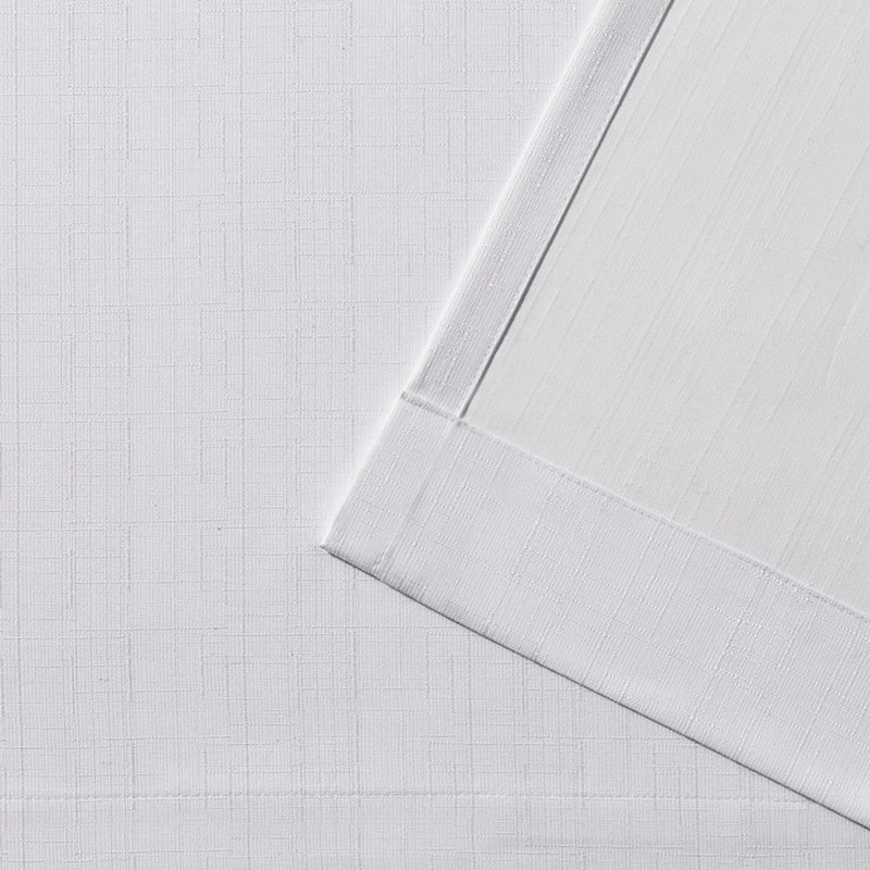 Strick & Bolton LeWitt Thermal Textured Linen Curtain Panel Pair