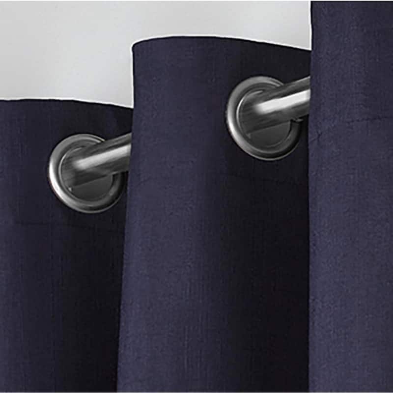 Strick & Bolton LeWitt Thermal Textured Linen Curtain Panel Pair