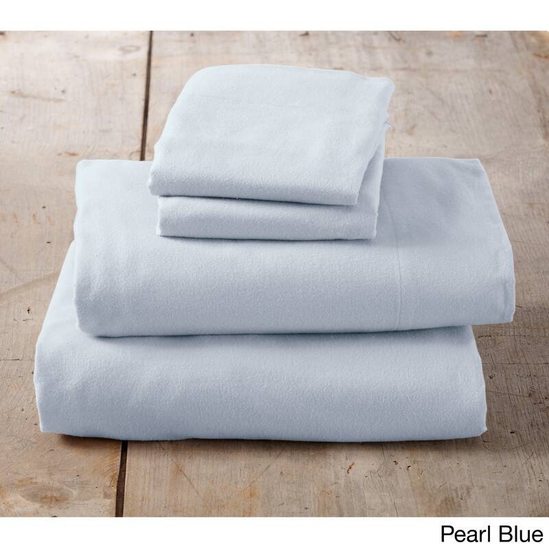 Home Fashion Designs Nordic Collection Extra Soft 100 Cotton Flannel Deep Pocket Bed Sheet Set