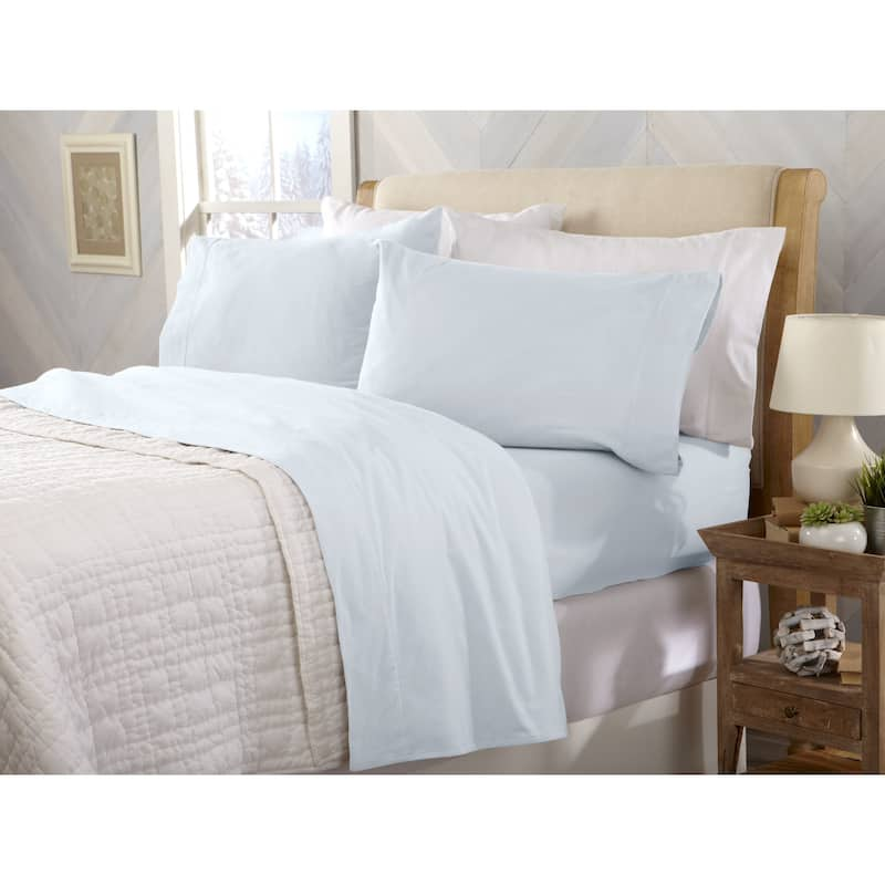 Home Fashion Designs Nordic Collection Extra Soft 100 Cotton Flannel Deep Pocket Bed Sheet Set