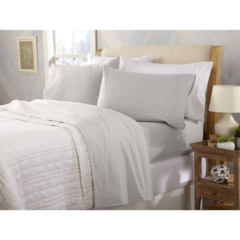 Home Fashion Designs Nordic Collection Extra Soft 100 Cotton Flannel Deep Pocket Bed Sheet Set