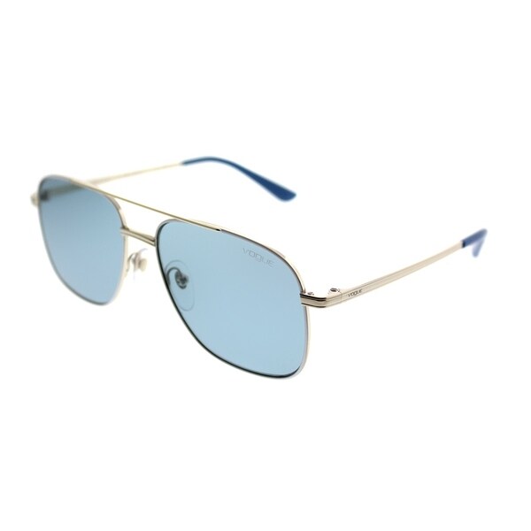 pale blue sunglasses