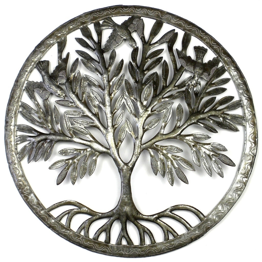 Handmade Tree of Life in Ring Wall Art (Haiti) Bed Bath  Beyond  20012270