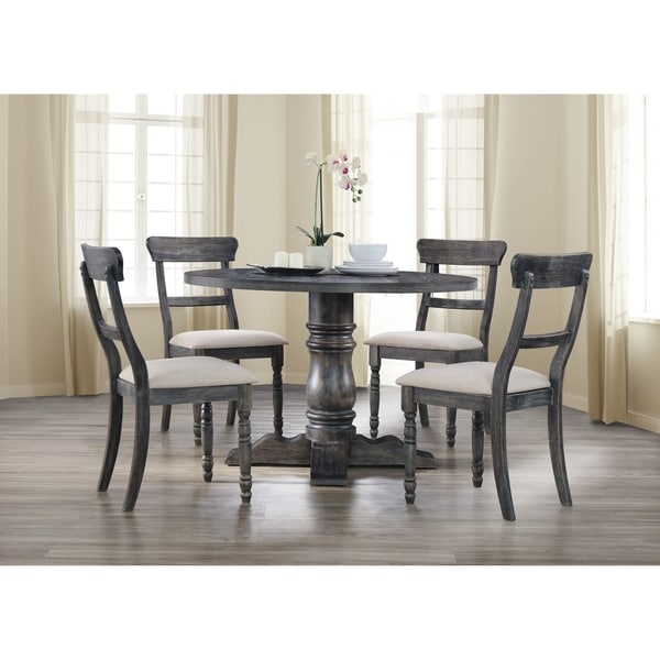 Best Master Furniture Weathered Grey 5 Pcs Dinette Set Free Best Master Furniture Weathered Grey 5 Pcs Dinette Set