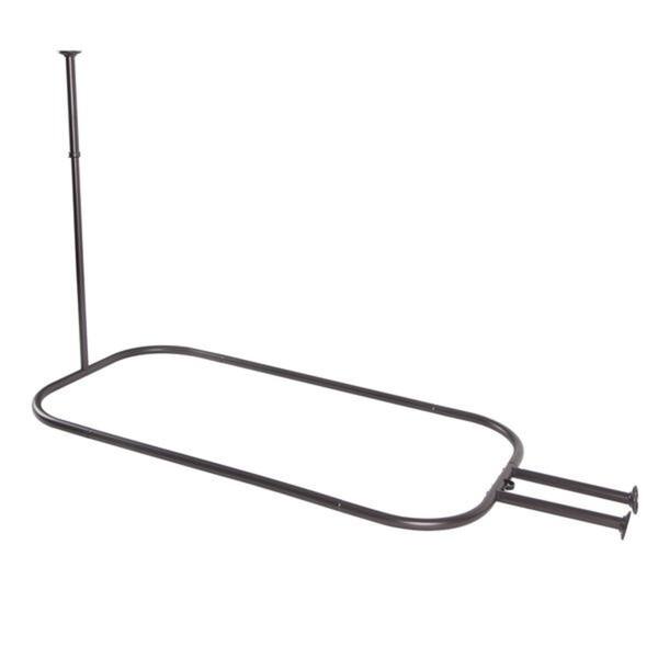 Rustproof Hoop Shower Rod For Clawfoot Tub Free Rustproof Hoop Shower Rod For Clawfoot Tub Free