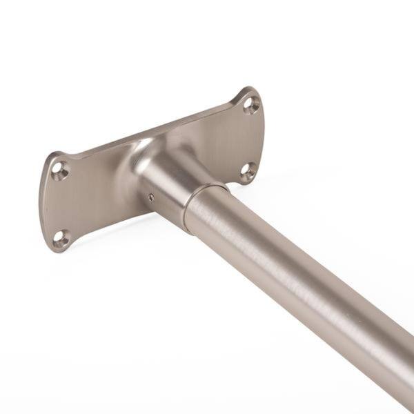 Shop Rustproof L Shaped Corner Shower Curtain Rod Free Shipping