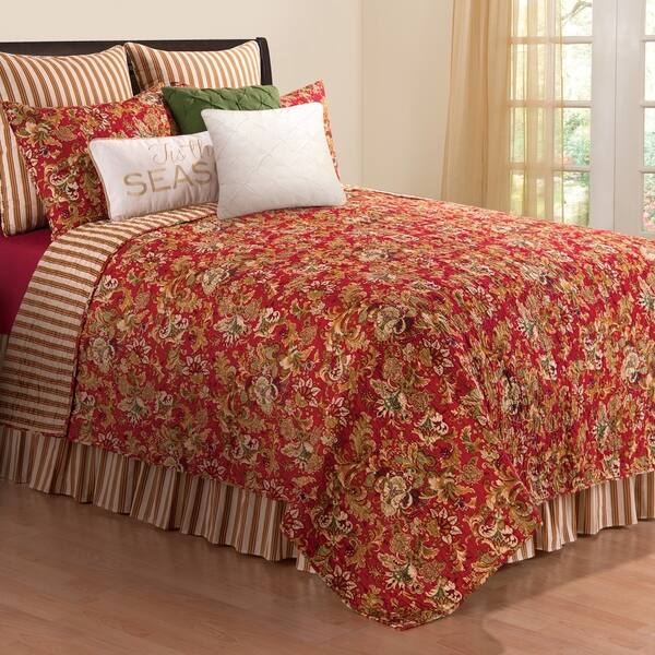 Shop Jocelyn Red Quilt Shams Available Separately On Sale