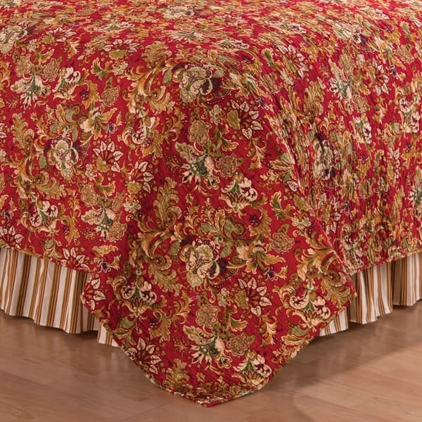 Shop Jocelyn Red Quilt Shams Available Separately On Sale