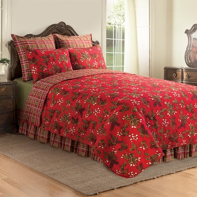 Plaid Rustic Quilts Coverlets Find Great Bedding Deals