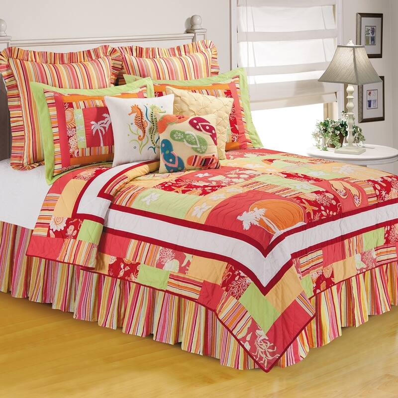 Tropical Paradise Quilt (Shams Available Separately)