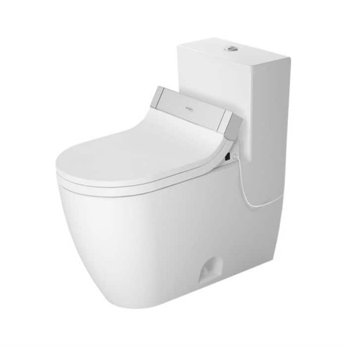 Duravit ME by Starck One-Piece Toilet Duravit Rimless? White