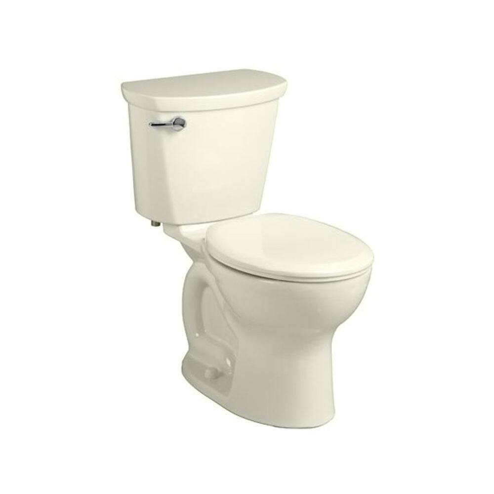 American Standard Cadet PRO Round Front Two-Piece Toilet, 1.28 GPF 215BA.104.222 Linen