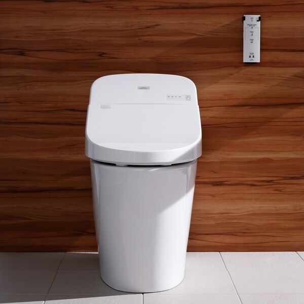 Shop Toto WASHLET G400 Bidet Seat with Integrated Dual ...