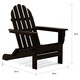 Nelson Recycled Plastic Folding Adirondack Chair by Havenside Home - Thumbnail 1