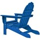 Nelson Recycled Plastic Folding Adirondack Chair by Havenside Home - Thumbnail 45