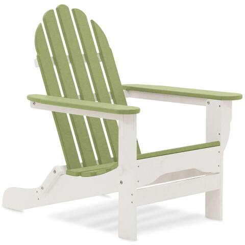 Nelson Recycled Plastic Folding Adirondack Chair by Havenside Home