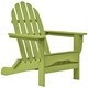 Nelson Recycled Plastic Folding Adirondack Chair by Havenside Home - Thumbnail 34