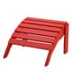 preview thumbnail 18 of 23, Hawkesbury All-weather Recycled Plastic Ottoman by Havenside Home - 9' x 12' Bright Red