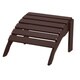preview thumbnail 13 of 23, Hawkesbury All-weather Recycled Plastic Ottoman by Havenside Home - 9' x 12' Chocolate