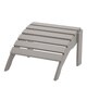 preview thumbnail 9 of 23, Hawkesbury All-weather Recycled Plastic Ottoman by Havenside Home - 9' x 12' Light Gray