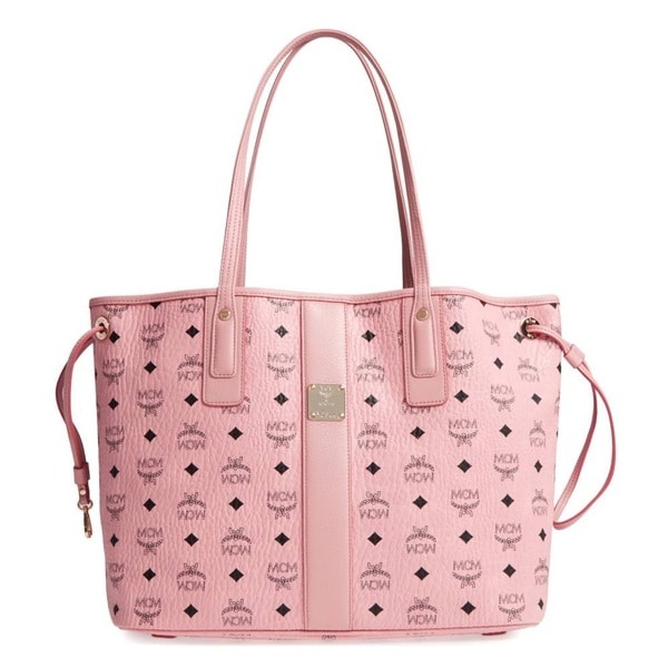 Shop MCM Liz Reversible Medium Pink Tote Bag - Free Shipping Today - Overstock - 20025574