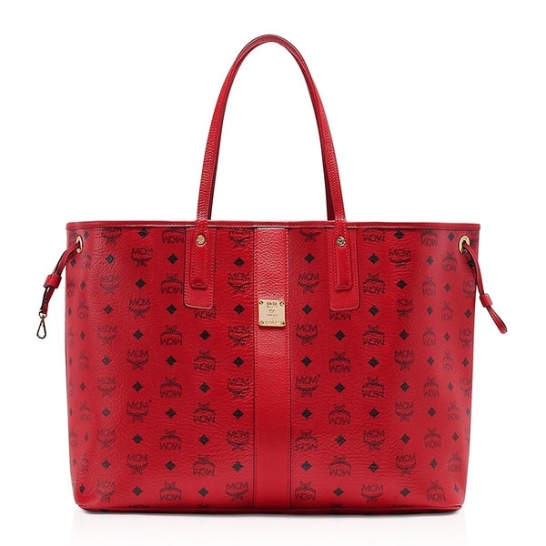 Mcm Liz Reversible Large Ruby Red Tote Bag Free Shipping Mcm Liz Reversible Large Ruby Red Tote Bag
