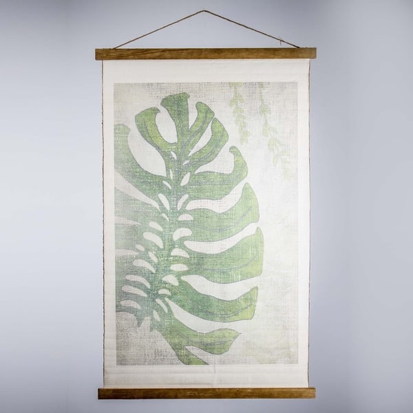 American Art Decor Leaf Wall Scroll Tapestry - Bed Bath & Beyond